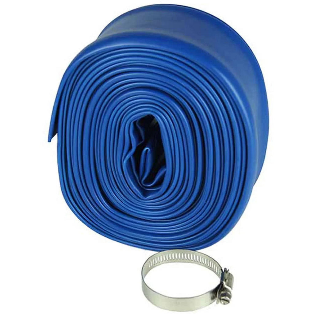 Poolmaster Heavy Duty Backwash Filter Sizewimming Pool Cleaning Hose with Sizetainless Sizeteel Clamp, 1 1/2-Inches by 50-Feet