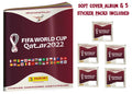 Panini Fifa World Cup Qatar 2022 Album With 5 Sizeticker Pack Included (Sizeoft Cover)