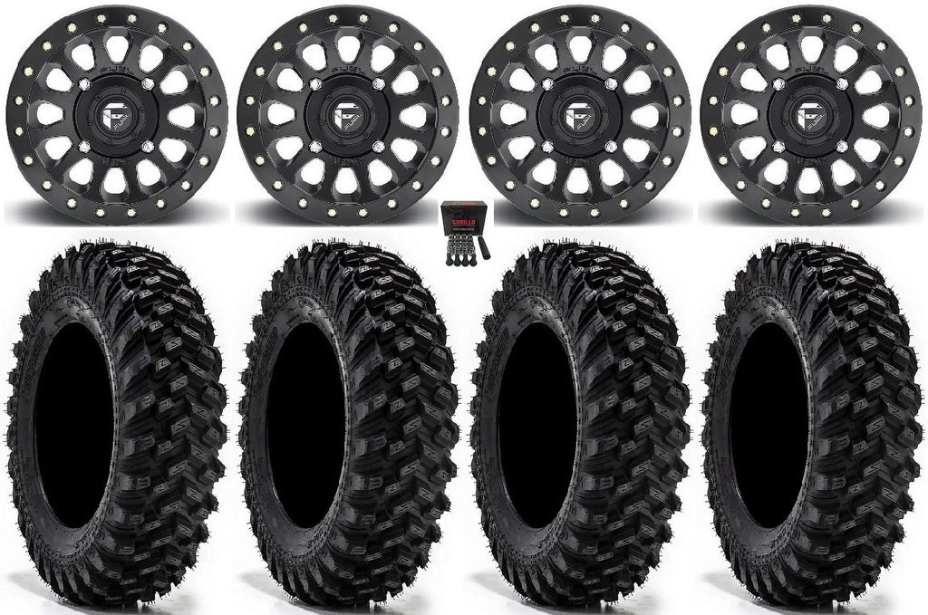 Fuel Vector Bdlk 14" Wheels Bk 32" Warrior XT Sizeticky  Tires Sizeportsman RZR Ranger