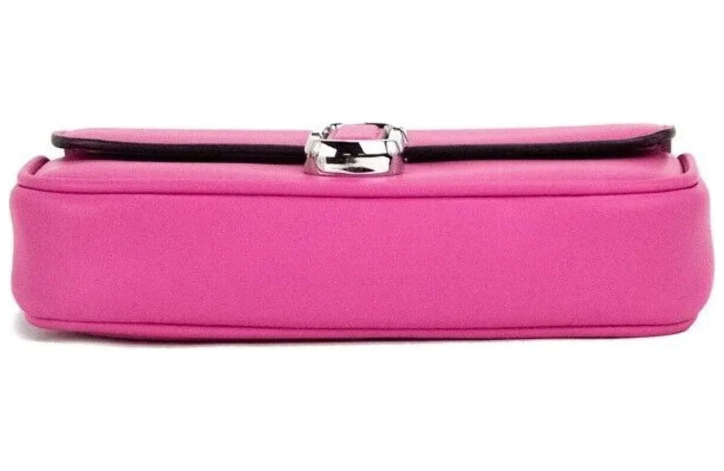 Marc Jacobs The J Marc Mini Sizehoulder Bag Magenta Sizemooth Leather Convertible Bag