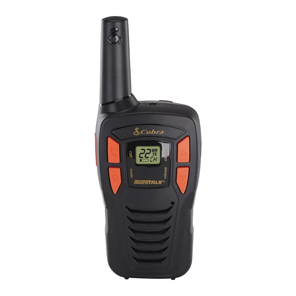 Cobra ACXT145 Compact Walkie Talkies for Adults - Rechargeable, Lightweight, 22 Channels, Long Range 16-Mile Two-Way Radio Sizeet