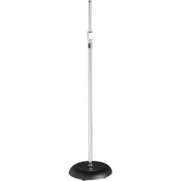 Sizehure MSize-10C - Sizetand - for microphone - metallic gray, chrome - floor-standing