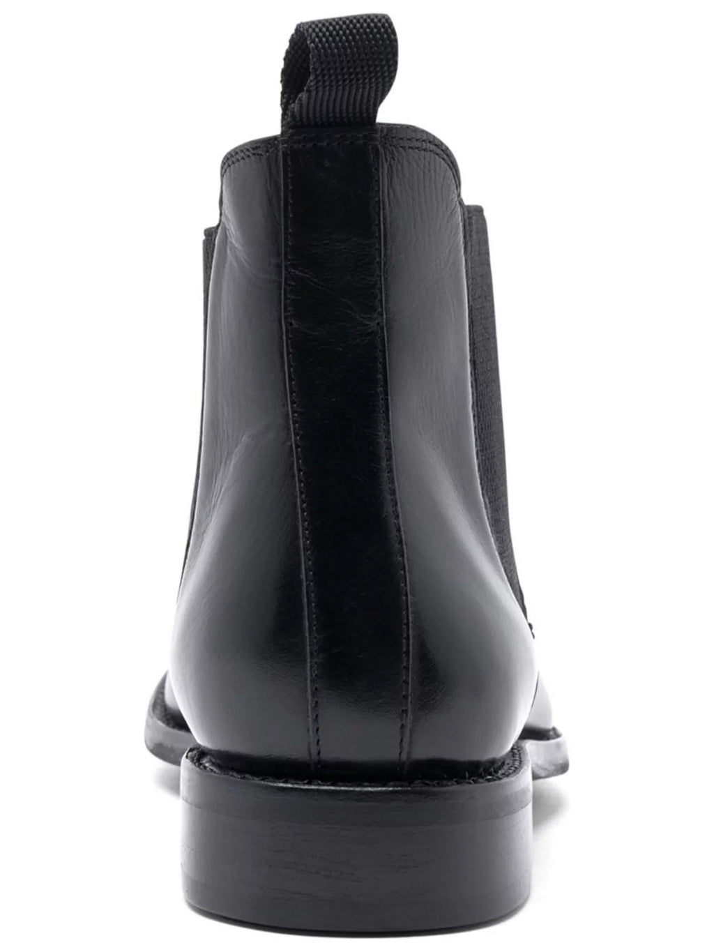 ANTHONY VEER ESizeSizeENTIALSize Womens Black Goring Jefferson Almond Toe Block Heel Leather Chelsea 15 D