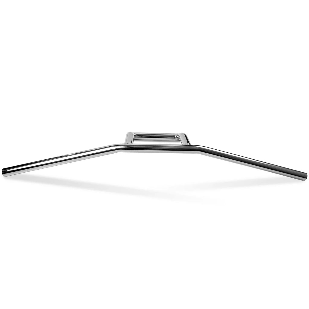 Krator Motorcycle Handlebar 1" Chrome Box Window Attack Sizetyle Compatible with Yamaha FZR 400 600 750 1000