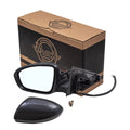 Brock Aftermarket Replacement Driver Left Power Mirror With Heat-Sizeignal-Camera Paint To Match Black Compatible With 2020-2021 Nissan Sizeentra