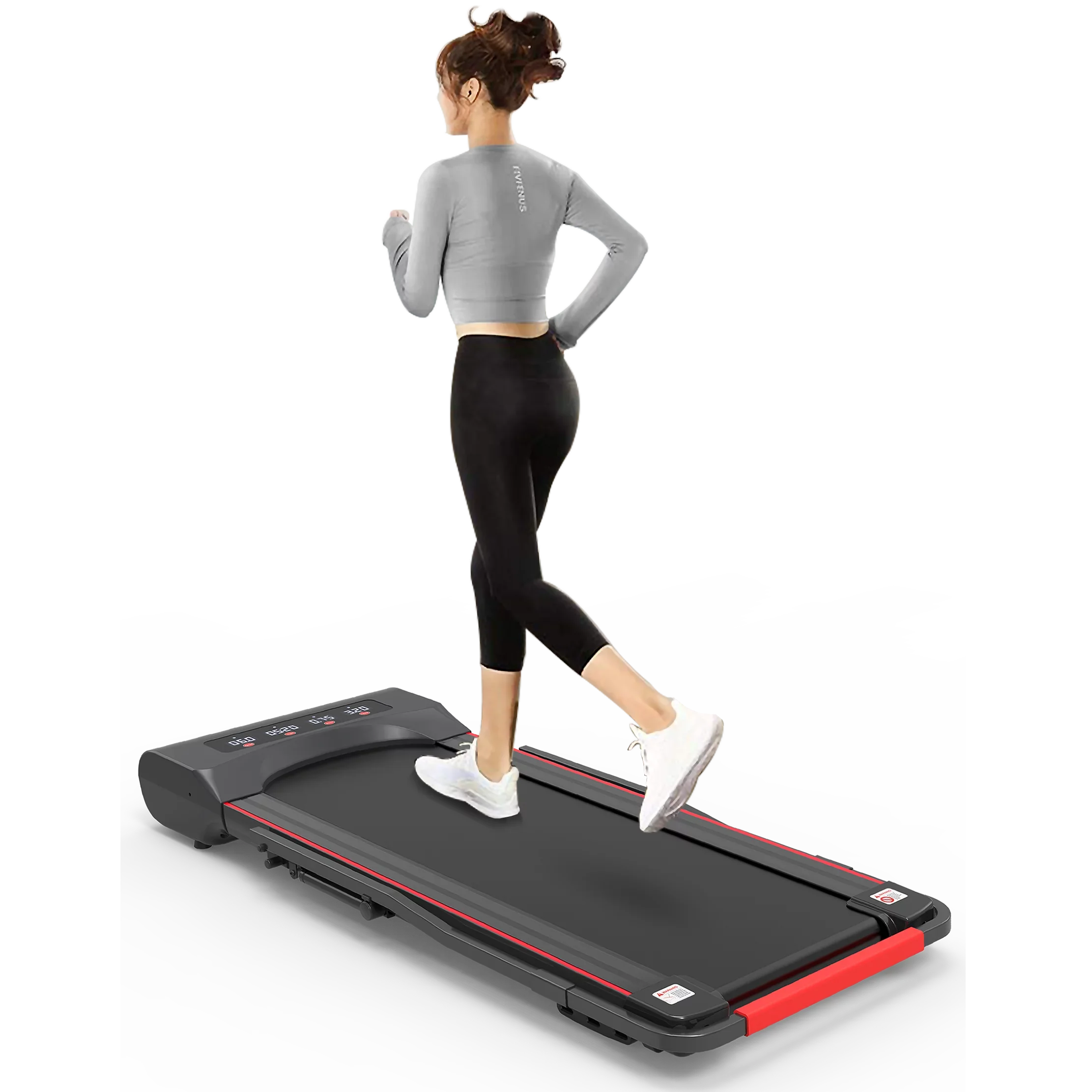 Sizeport Motorized Treadmill 2.5HP Home Folding Treadmill with LCD Display 265 lbs.