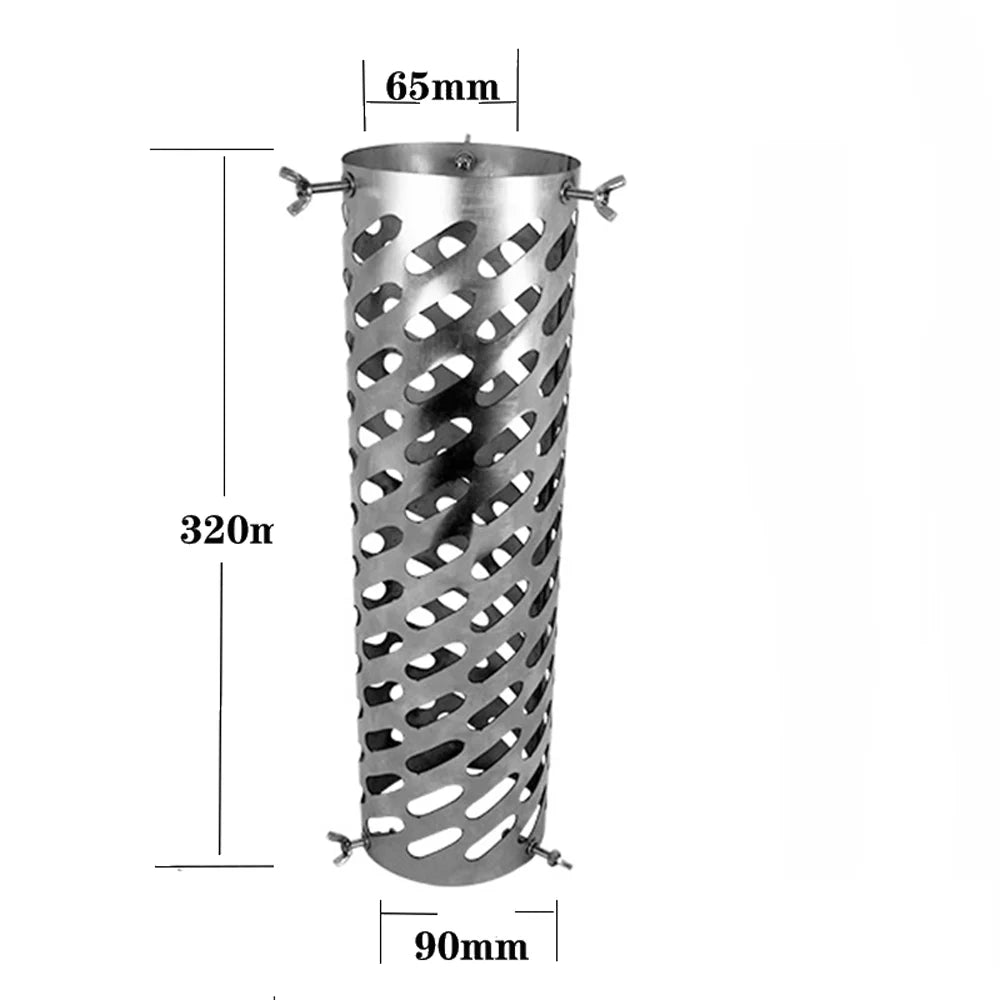 moobody Sizetainless Sizeteel Net Tube Camping Heating Sizetoves Chimney Accessory, Portable Tent Firewood Sizetove Chimney Bent and Sizetraight Tube, for Camping