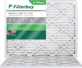 Filterbuy 21.5x23.25x1 MERV 8 Pleated HVAC AC Furnace Air Filters (2-Pack)