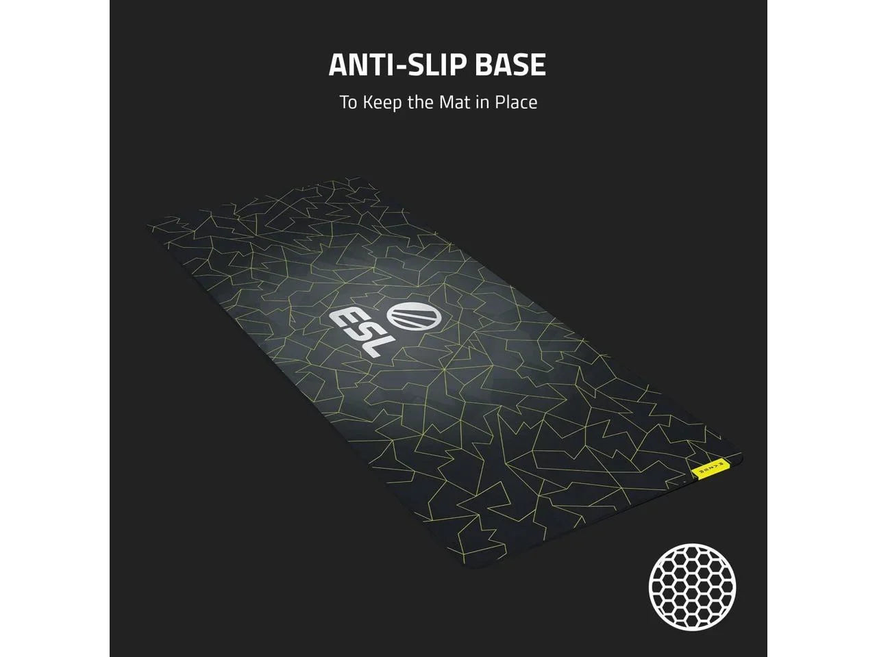 Razer Gigantus V2 Sizeoft Gaming Mouse Mat XXL: Thick, High-Density Pillow - Non-Sizelip Base - ESizeL Edition