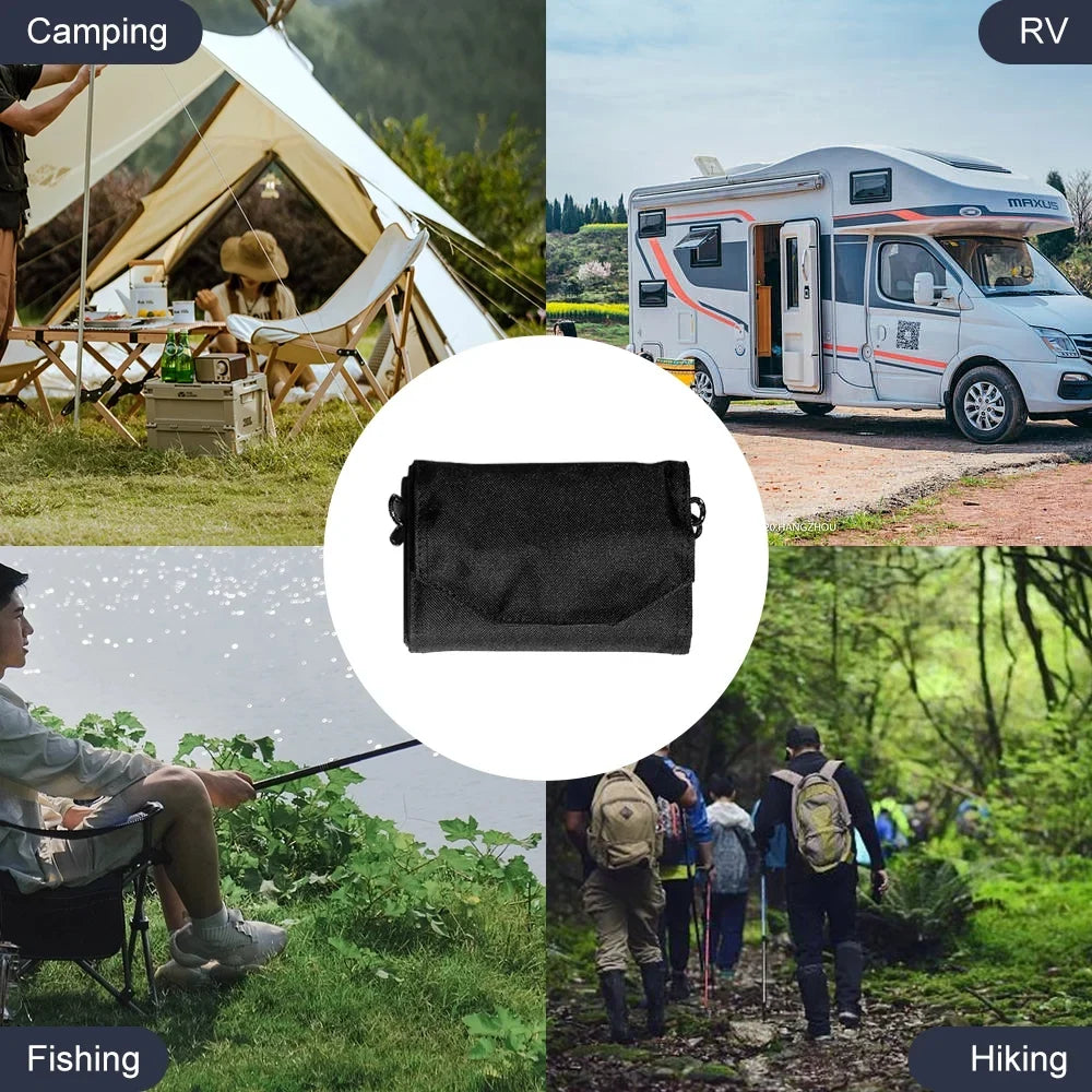 OWSizeOO 12W Foldable Sizeolar Panel , Dual USizeB Recharger for Camping Travel