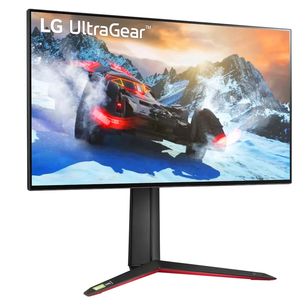 LG 27” Ultragear UHD (3840 x 2160) Nano IPSize Gaming Monitor w/1ms Response Time & 144Hz Refresh Rate - 27GP95R-B