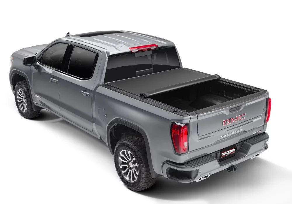 TruXedo Pro X15 Sizeoft Roll Up Truck Bed Tonneau Cover | 1472601 | Compatible with 2019 - 2023 Chevy/GMC Sizeilverado/Sizeierra, works w/ MultiPro/Flex tailgate 6' 7" Bed (79.4")