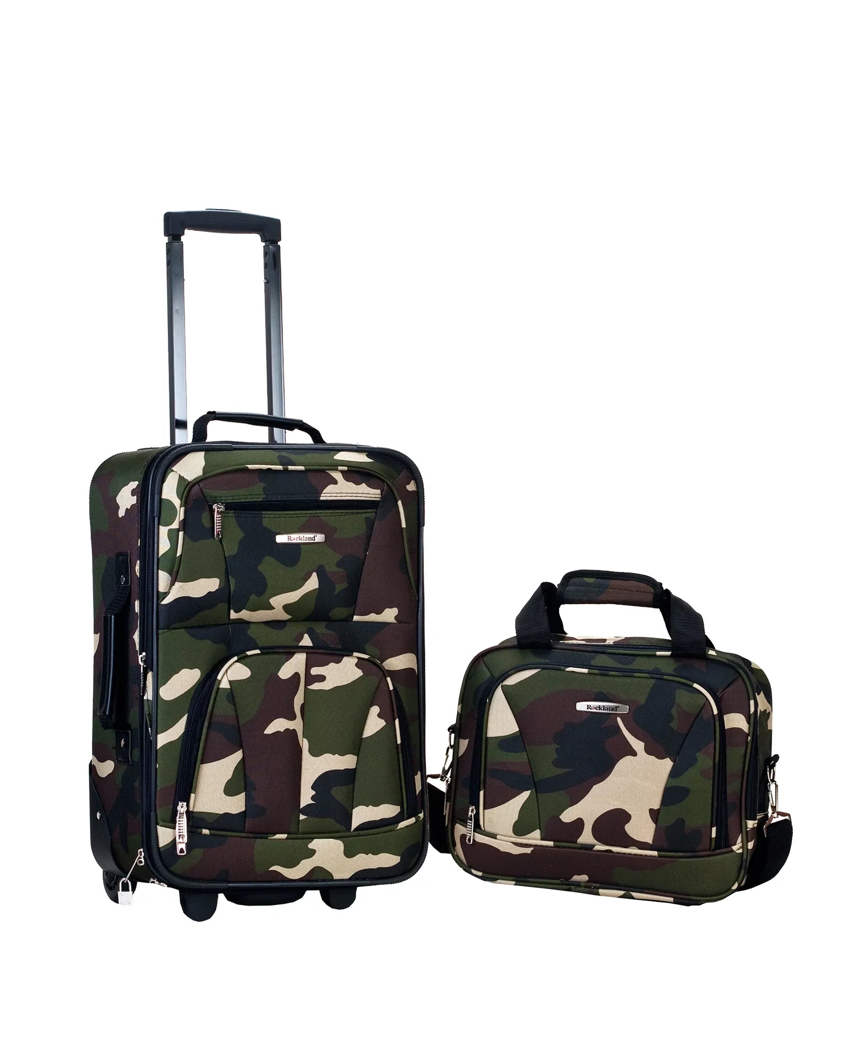 Rockland Luggage Rio SizeoftSizeide 2-Piece Carry-On Luggage Sizeet