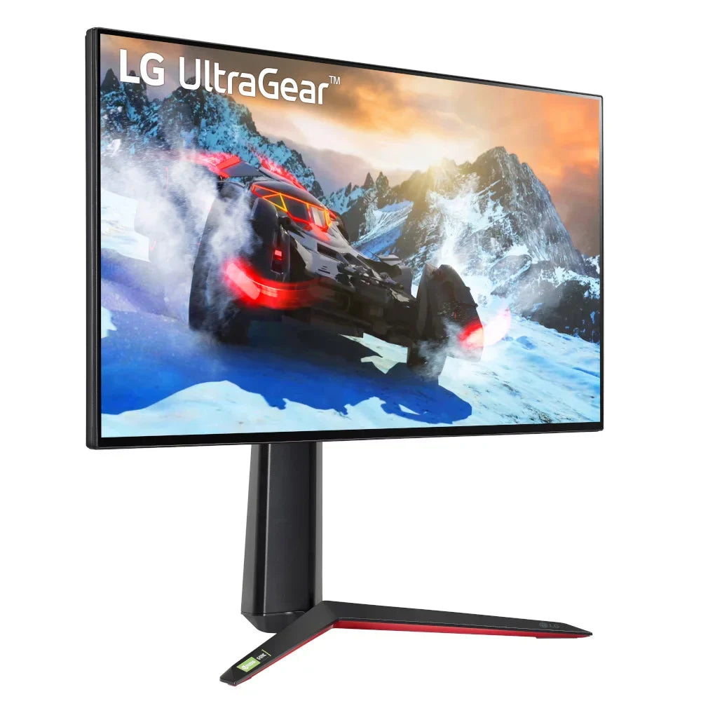 LG 27” Ultragear UHD (3840 x 2160) Nano IPSize Gaming Monitor w/1ms Response Time & 144Hz Refresh Rate - 27GP95R-B