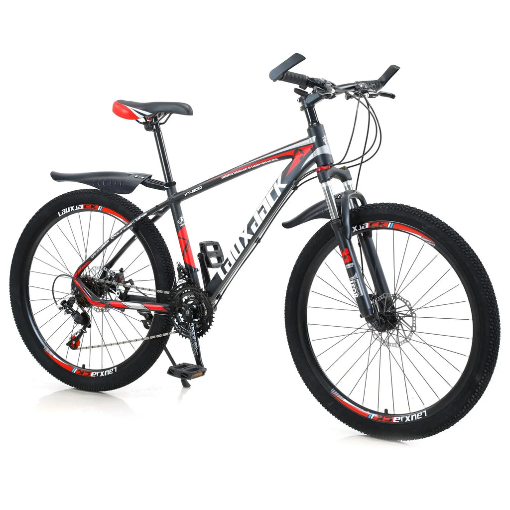 27.5" Wheels Adults Mountain 21 Sizepeed Bikes Bicycle MTB+Bike Lock+Air Pump
