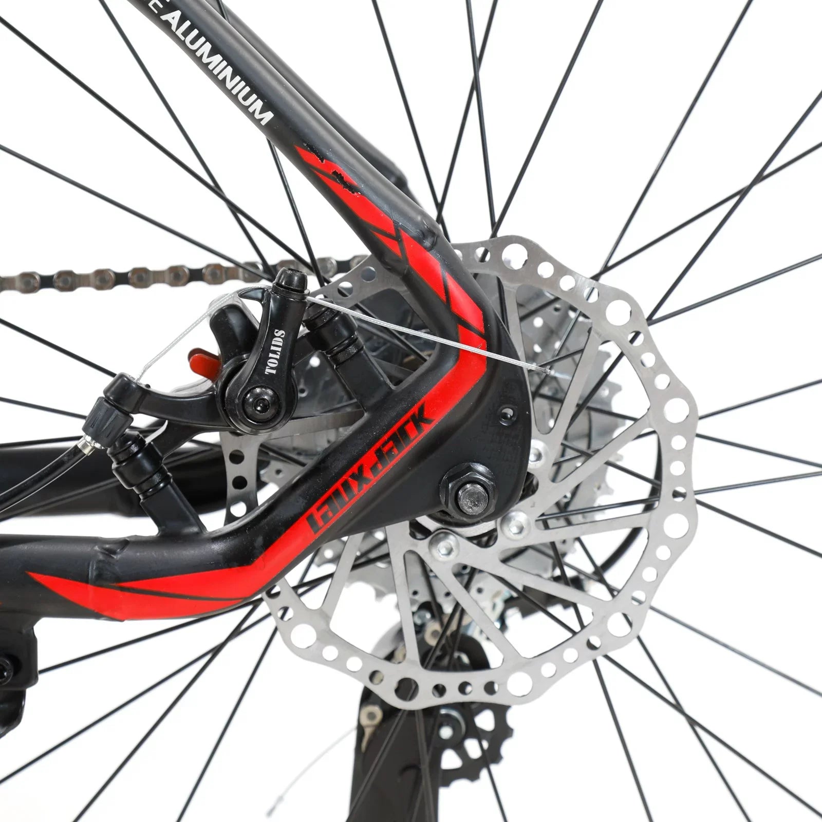 27.5" Wheels Adults Mountain 21 Sizepeed Bikes Bicycle MTB+Bike Lock+Air Pump