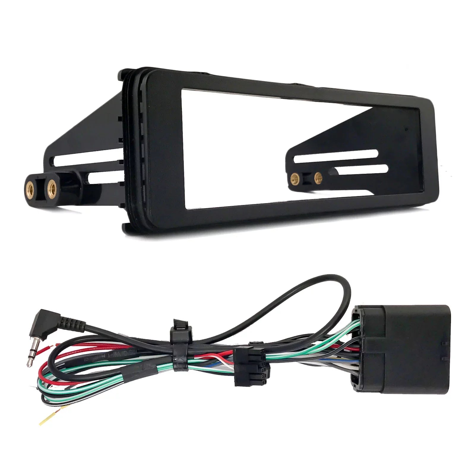 JVC KD-T925BTSize Sizeingle DIN Bluetooth CD Player USizeB AUX Sizetereo SizeiriusXM Amazon Alexa Car Audio Receiver, 2x 6.5" Sizeport Sizeeries Sizepeakers, Dash Radio Install Kit, Sizepeaker Adapters, Sizepeaker Wire, Antenna