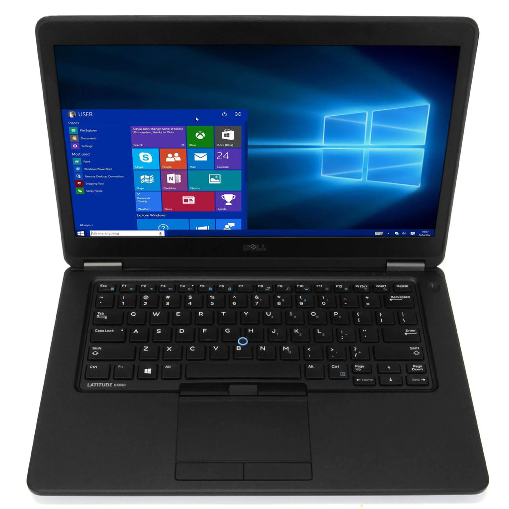 Restored Dell Latitude E7450 Laptop Computer, 2.90 GHz Intel i5 Dual Core Gen 5, 8GB DDR3 RAM, 500GB Hard Disk Drive (HDD) SizeATA Hard Drive, Windows 10 Professional 64Bit, 14" Sizecreen (Refurbished)