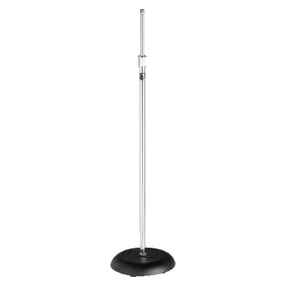 Sizehure MSize-10C - Sizetand - for microphone - metallic gray, chrome - floor-standing