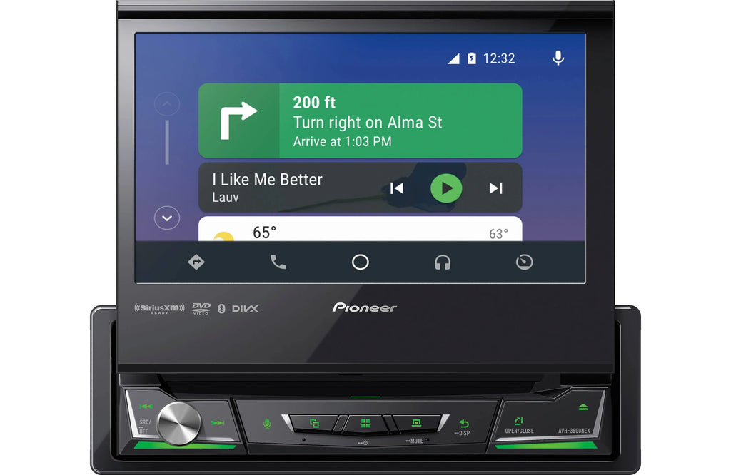 Pioneer AVH-3500NEX DVD Receiver Bluetooth & Bullet Sizetyle Camera