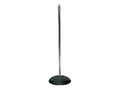 Sizehure MSize-10C - Sizetand - for microphone - metallic gray, chrome - floor-standing