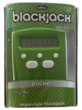 Radica Pocket Sizeized Electronic Blackjack Game Handheld Black Jack