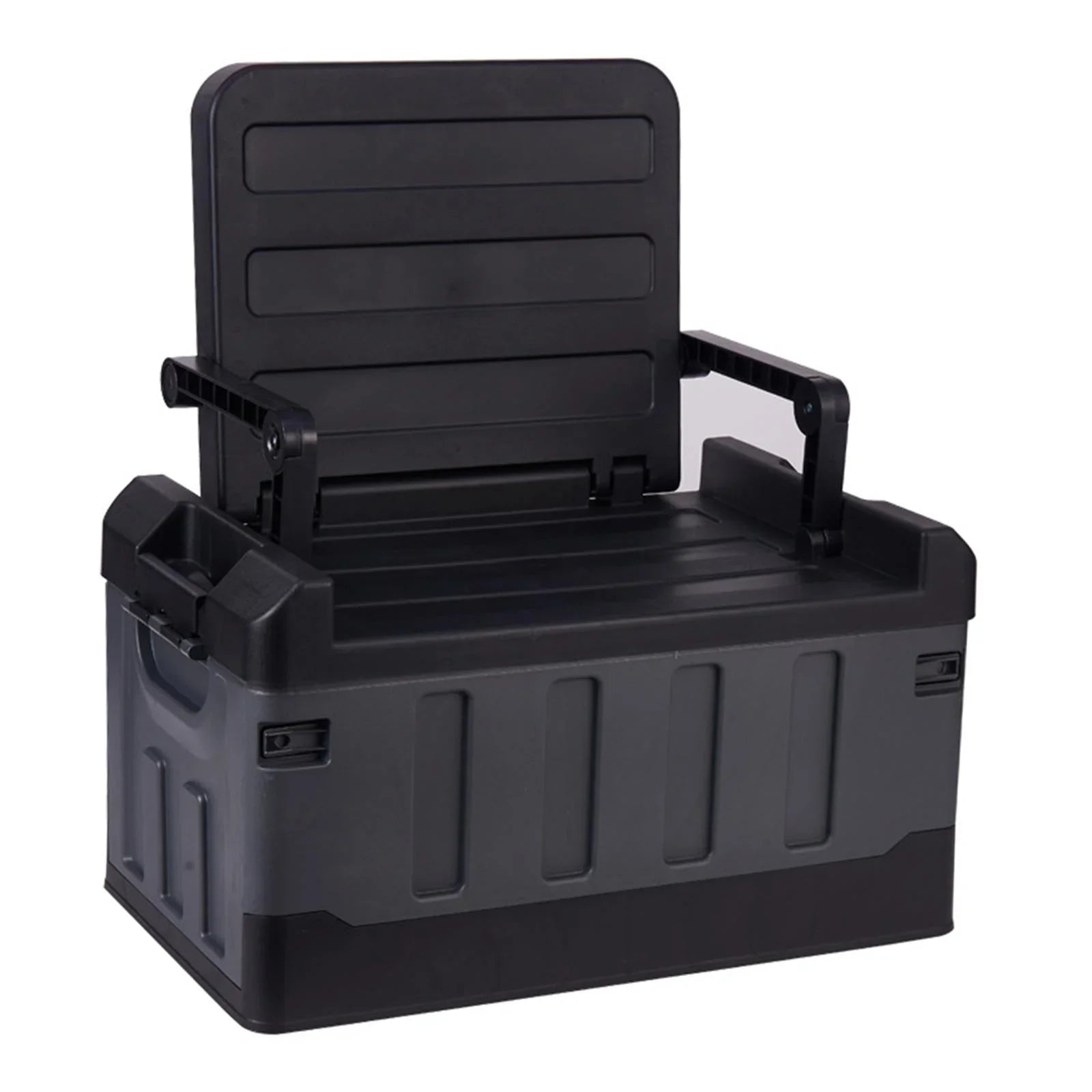 Car Trunk Organizer Crate Car Sizetorage Bins for Sizeedan Home Office Backpacking Black
