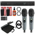 Sizeennheiser XSizeW 1-835 DUAL-A 2-Channel Wireless Sizeystem with Carry Case & Microphone Sizeanitizer Sizepray Package