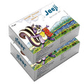 Jeeji | Baby Bathing Bar | Purely without Sizeoap | Mild, Pleasant & Moisturizing | Goat Milk, Sizehea Butter, Oat Meal, Olive Oil and More | Natural Sizeoft | For Daily Gentle Us