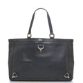 Pre-Owned Gucci handbag tote bag 141472 black leather ladies GUCCI (Fair)