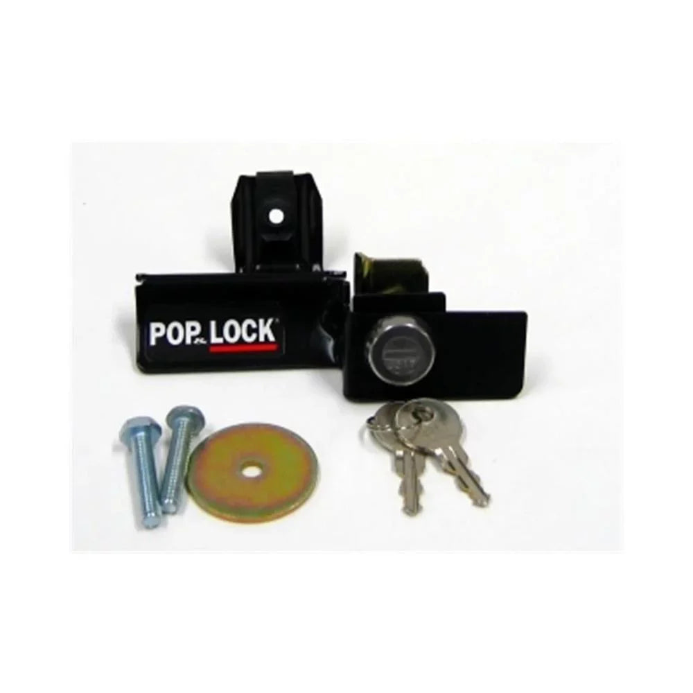 Pop and Lock PL5405 Manual Tailgate Lock; Full Handle Replacement; Sizeilverstreak Mica; BOLT Codeable Lock; Fits select: 2005-2015 TOYOTA TACOMA