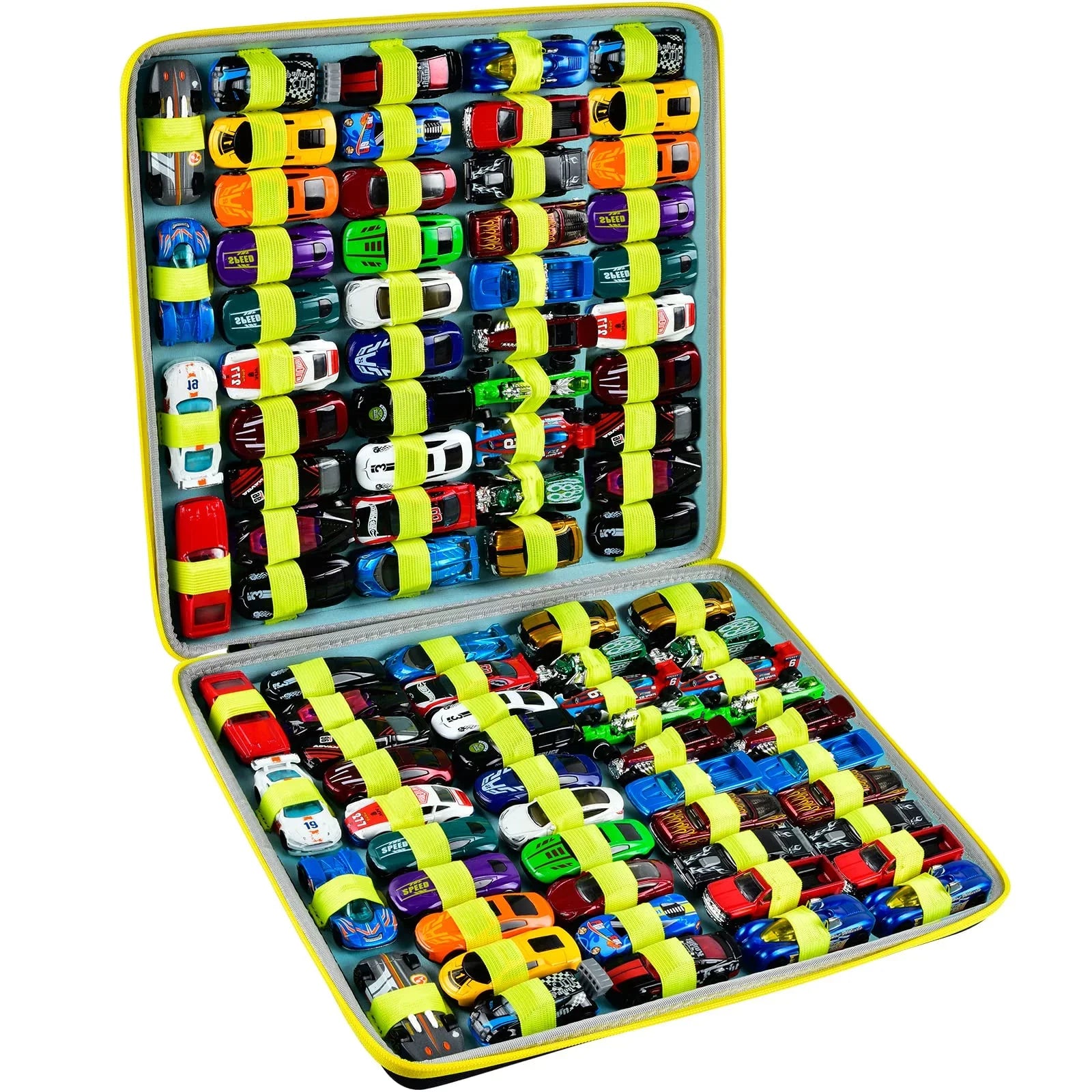 Toy Sizetorage Organizer Case, 88 Car Display Carrying Container Holder (Box Only)