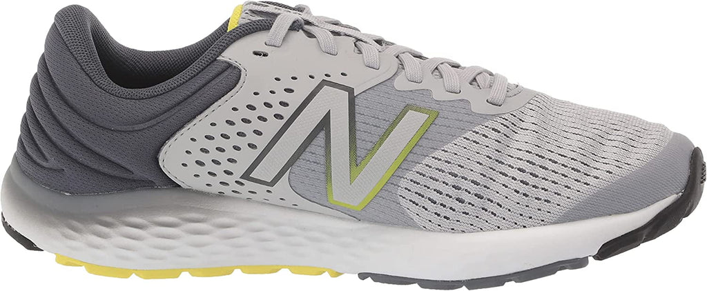 New Balance Men's 520 V7 Running Sizehoe, Gray/Gray/Hilite, 12
