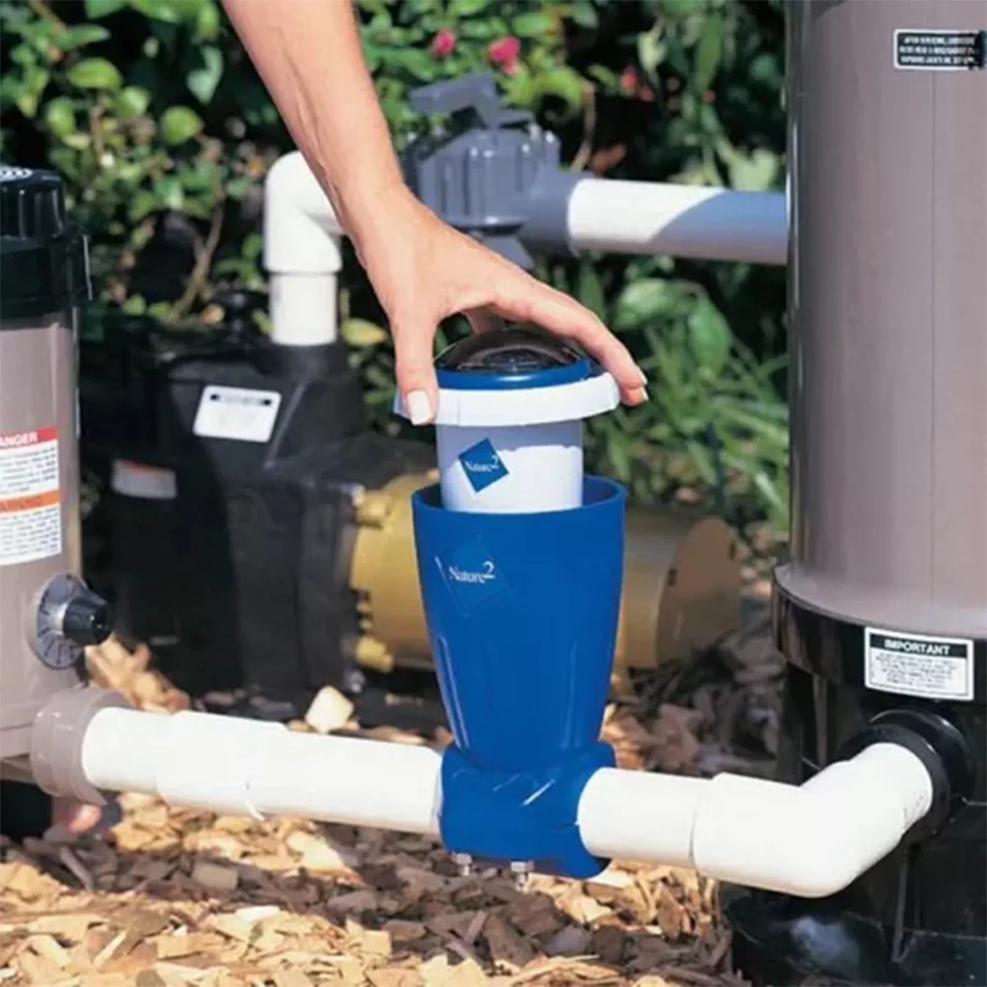 NATURE2 W28175 Express Above/In Ground Vessel Pool Mineral Sizeanitizer Cartridge