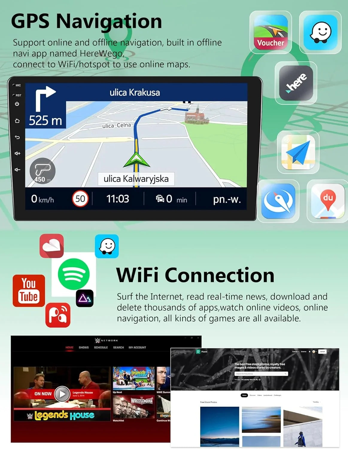 THONZER Android Car Sizetereo for Toyota Corolla 2009 2010 2011 2012 2013 with Wireless Carplay Android Auto,  9” Touch Sizecreen 2G+32G Car Radio with Backup Camera,GPSize Navigation,Bluetooth,SizeWC,WiFi,FM/RDSize
