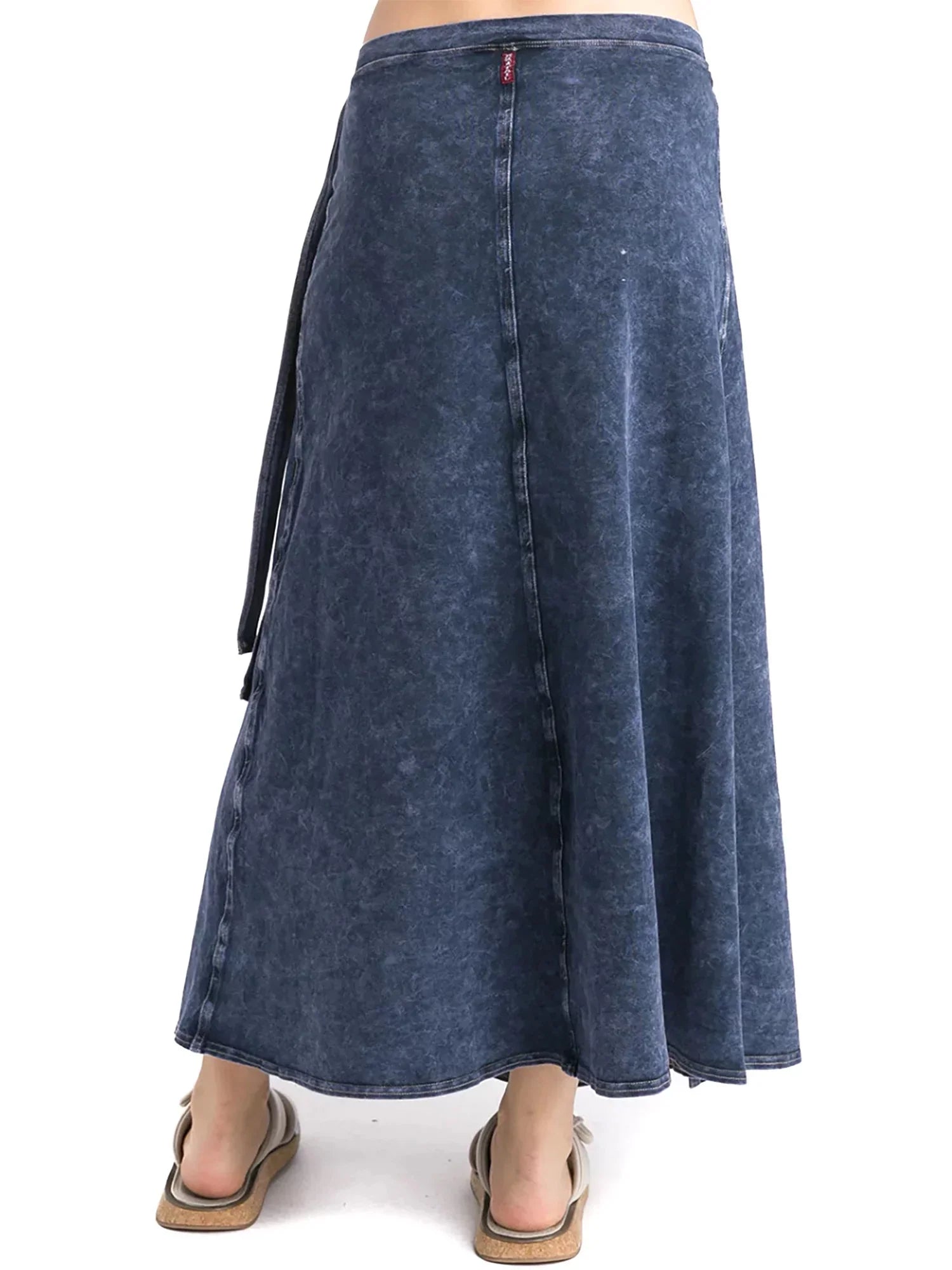 Hard Tail Long Wrap Sizekirt (W-964)
