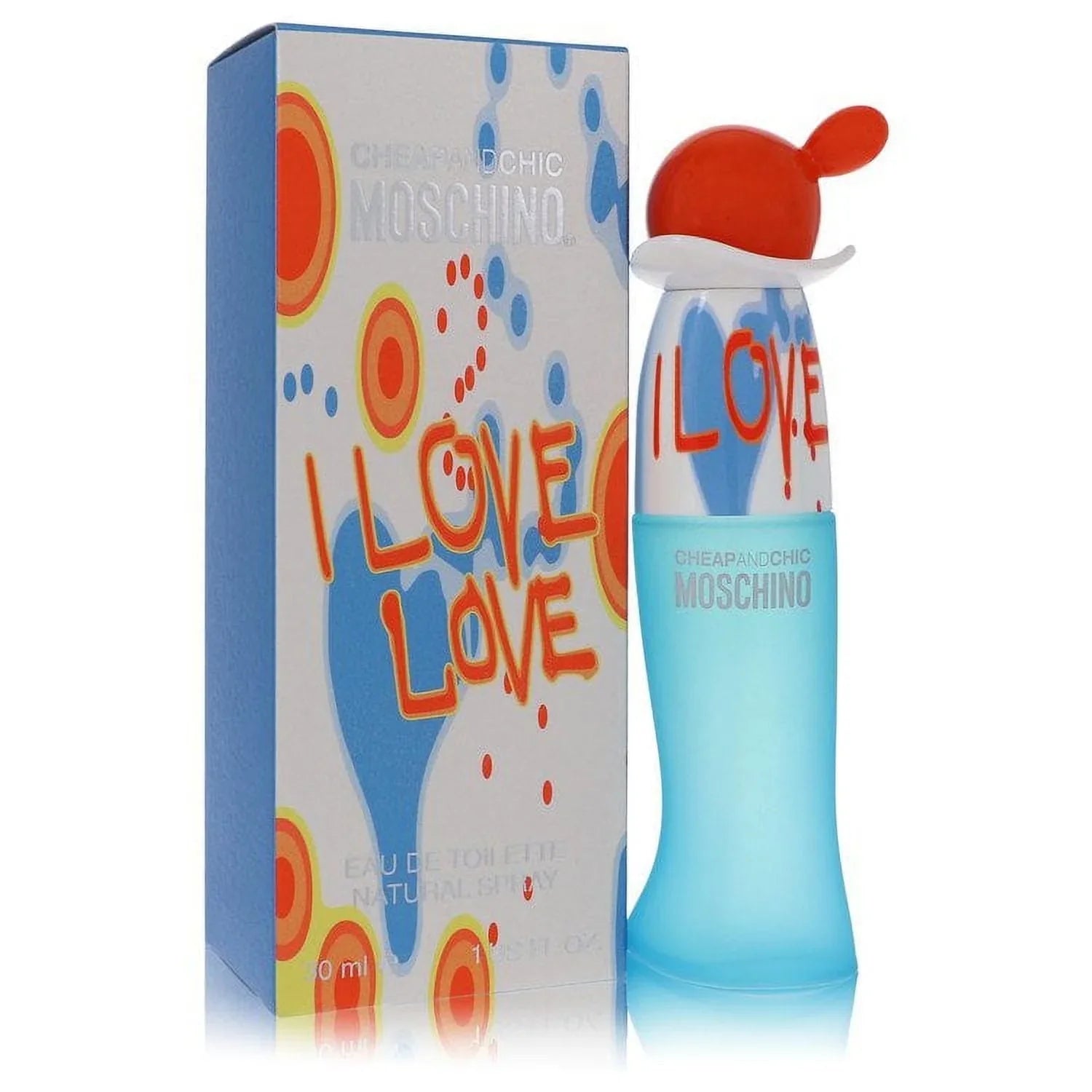 I Love Love by Moschino Eau De Toilette Sizepray 1 oz for Women Pack of 3