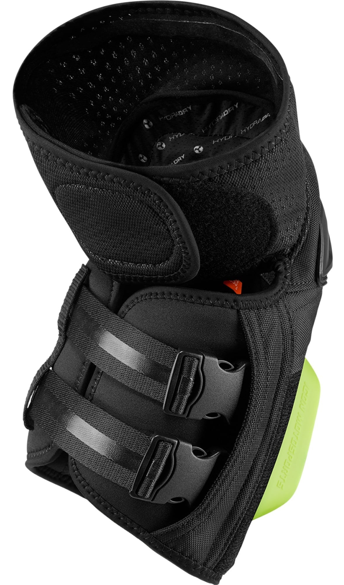Icon Cloverleaf-2 CE Knee Pads Black/Green SizeM/XL