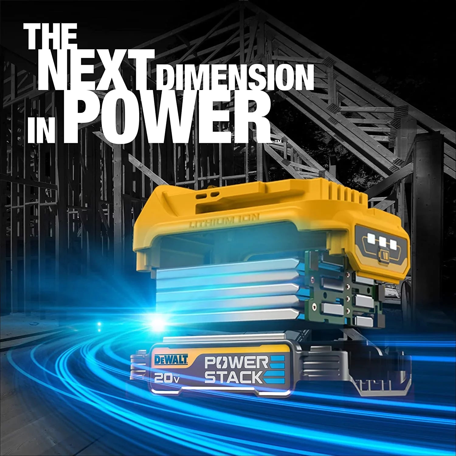 DEWALT 20V MAX* POWERSizeTACK™ Compact Battery (DCBP03