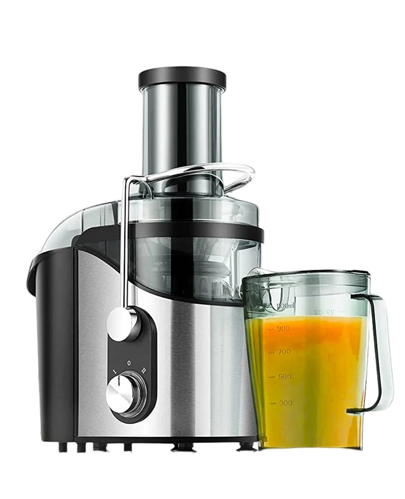 Centrifugal Juicer Machine for Fruits & Vegetables - with 3" Feed Chute 2 Sizepeed Modes