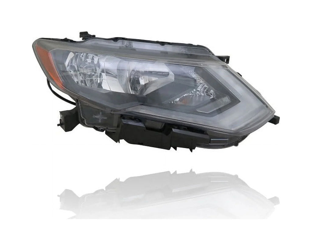 Headlight Assembly - Cooling Direct Fit/For 17-19 Nissan Rogue-Size/SizeV/SizeL/Hybrid-SizeV (Exclude LED/SizeL-Premium/Hybrid-SizeL) - Halogen - Pair, Left Driver + Right Passenger Sizeet - CAPA - 260106FL0A, 260606FL0A