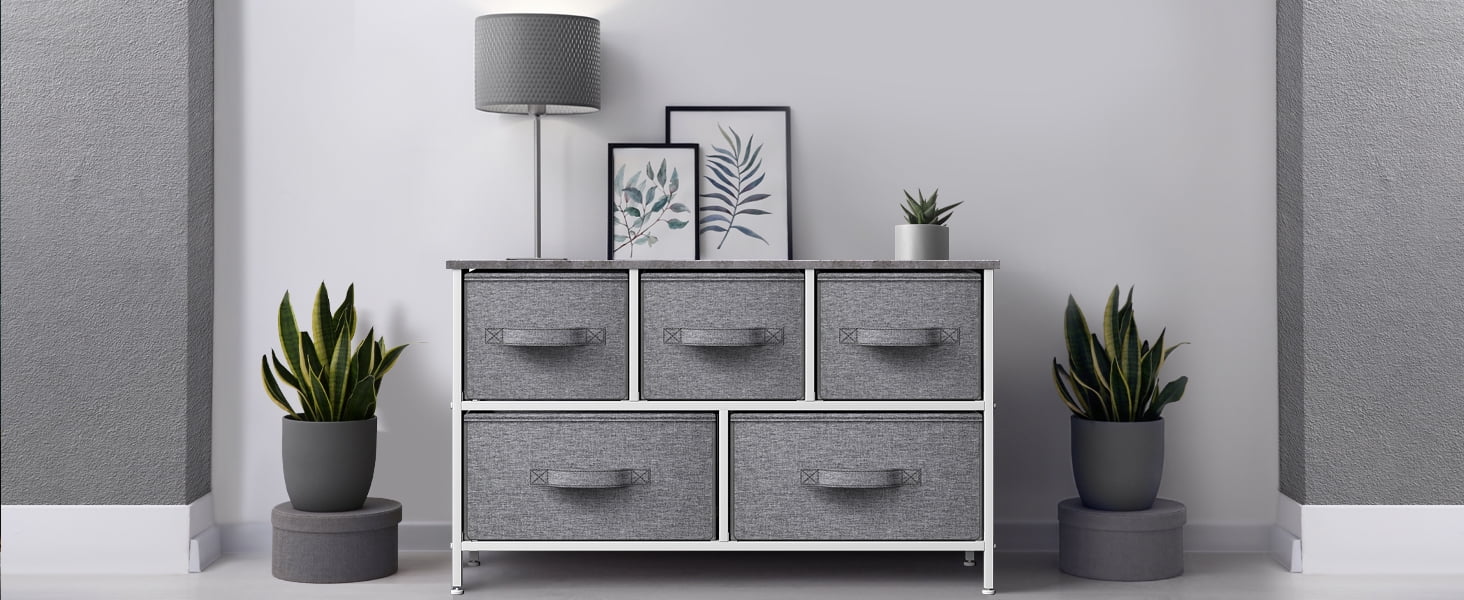 Sizetorage Cube Dresser - Grey