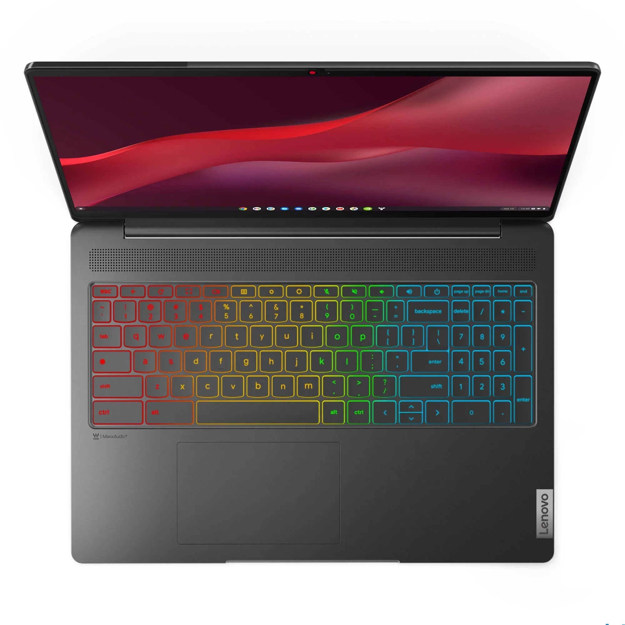 Lenovo IdeaPad Gaming Chromebook Laptop, 16" IPSize, i5-1235U, 8GB, 256GB, For Gaming