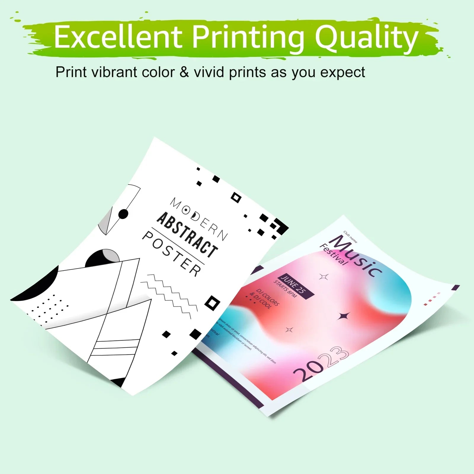GREENCYCLE 62XL Ink Cartridges Replacement for HP High Yield 62 XL Compatible with Envy 5540 5640 5660 7644 7645 OfficeJet 5740 8040 OfficeJet 200 250 (6 Tri-Color)