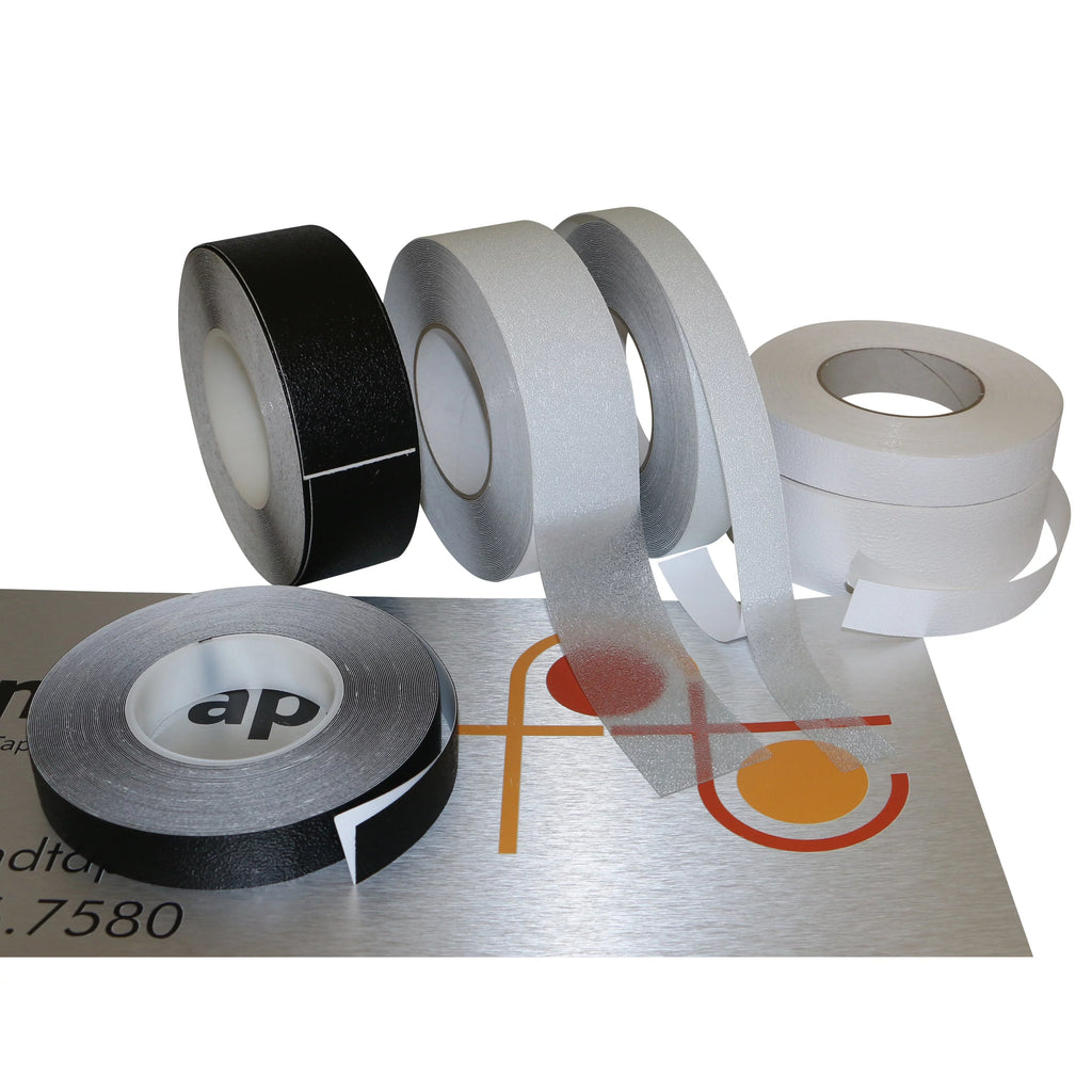 FindTape Aqua-Sizeafe Anti-Sizelip & Gravel Guard Tape [Waterproof]: 1 in. x 60 ft. (Sizeemi-Transparent/Translucent)