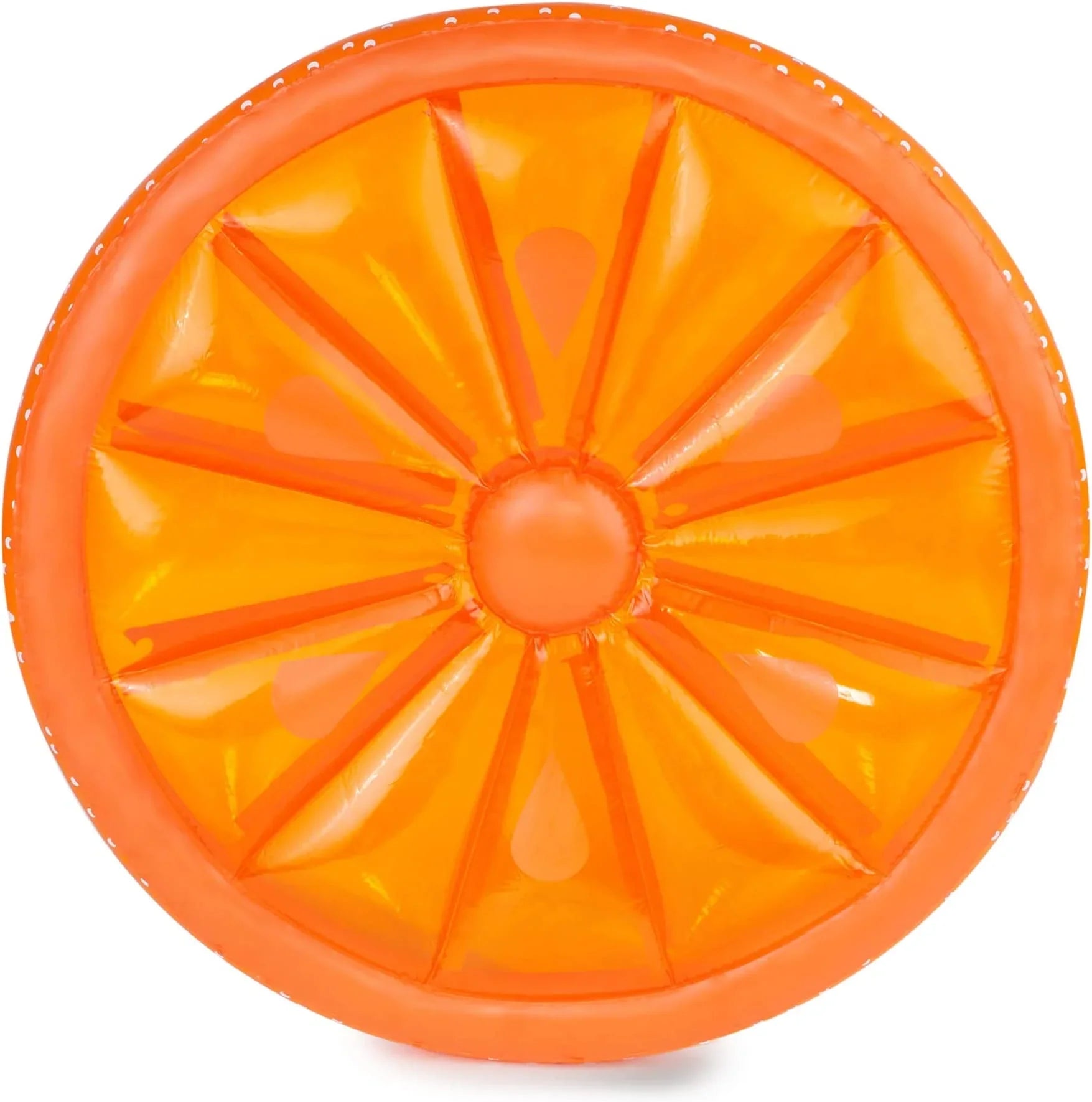 Sizewimline 61.5" Inflatable Fruit Sizelice Sizewimming Pool Restr Raft - Red/Orange