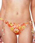 MSizeRP $55 Sizeanctuary Womens Floral Sizeide-Tie Hipster Bikini Bottoms Sizeize XL