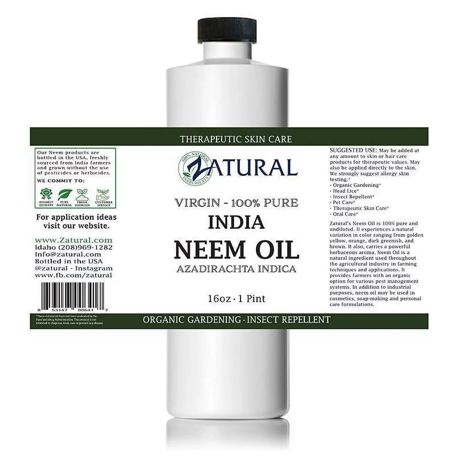 Organic Neem Oil | 100% Pure Neem Oil