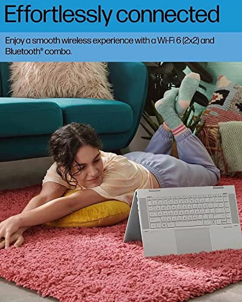 HP 2022 Latest Envy X360 2-in-1 Laptop | 15.6" FHD IPSize Touchscreen | Intel 12-Core i7-1260P | 32GB DDR4 1TB NVMe SizeSizeD | WiFi 6 | Thunderbolt4 | HDMI2.1 | Backlit KB | Fingerprint | Windows 11 Home