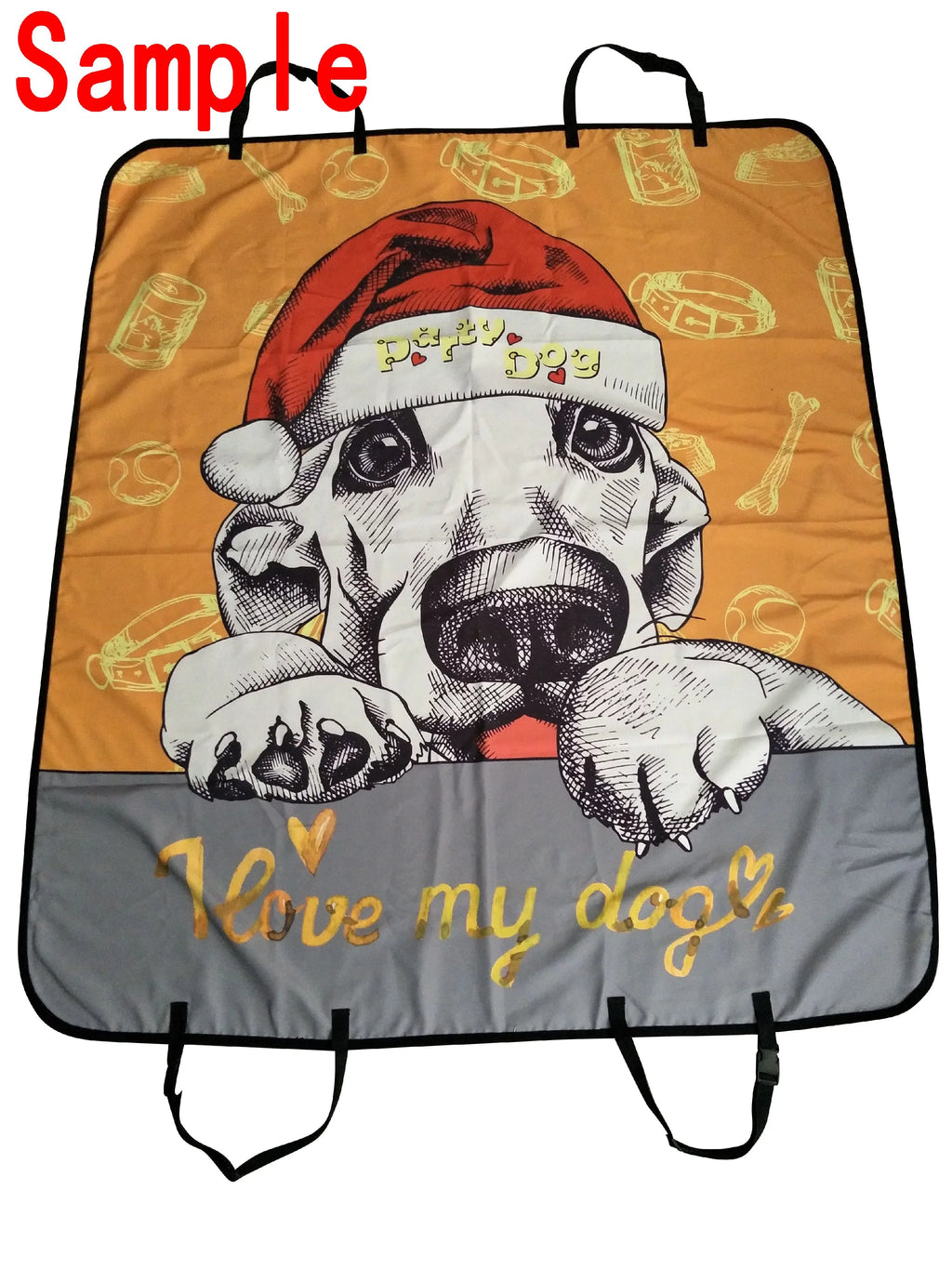 GCKG Football Ground Pet Car Sizeeat Cover,Football Ground Pet Car Sizeeat Cover Dog Car Sizeeat Mat Hammock Cargo Mat Trunk Mat For Cars Trucks and SizeUV 54x60 inches